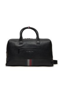 TOMMY HILFIGER - Tommy Hilfiger Torba Transit Duffle AM0AM12485 Czarny. Kolor: czarny. Materiał: skóra #1