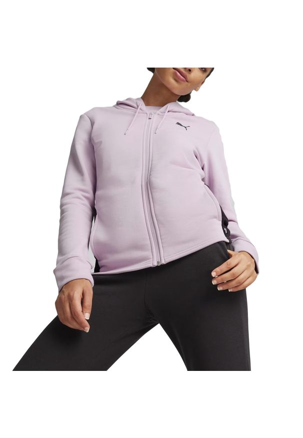 Puma - Dres Classic Rozmiar XS Różowy - 673699-60. Kolor: fioletowy. Materiał: dresówka. Sport: fitness