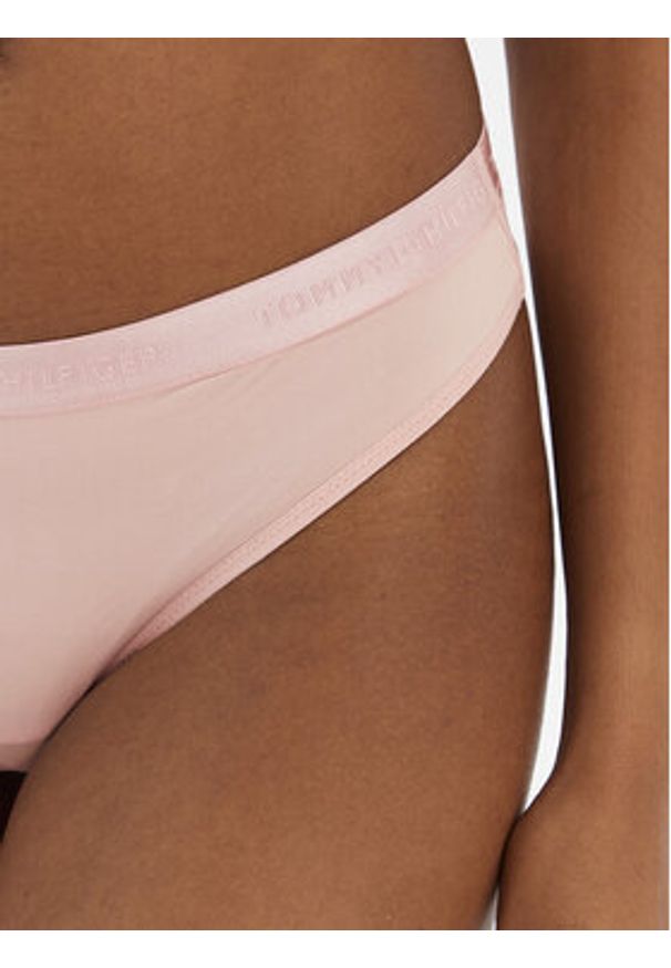 TOMMY HILFIGER - Tommy Hilfiger Komplet stringów UW0UW06136 Kolorowy. Materiał: syntetyk. Wzór: kolorowy