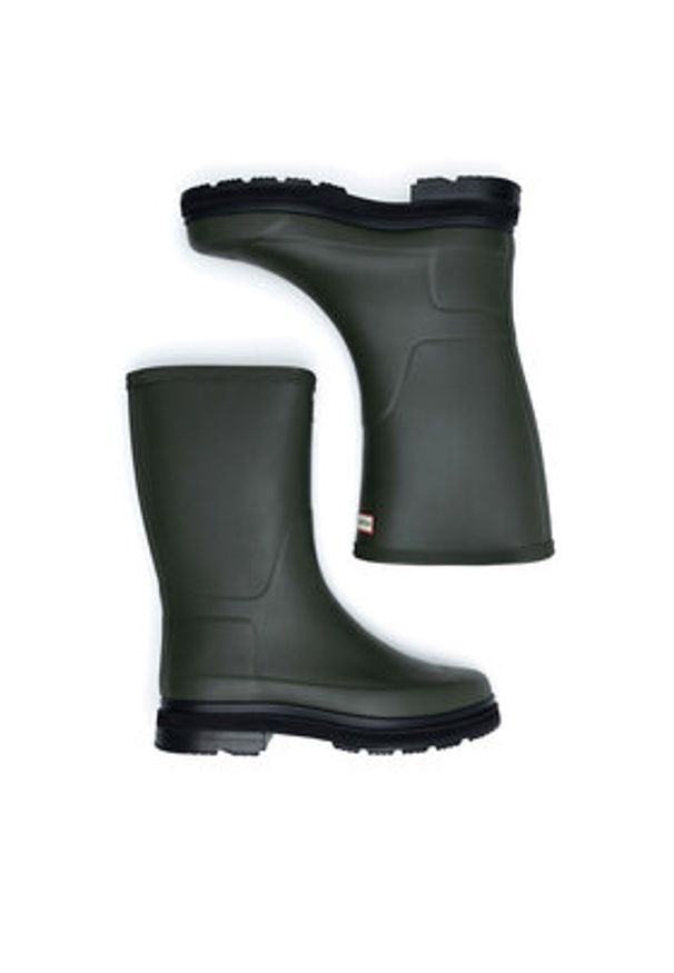 Hunter Kalosze HFM-001 Khaki. Kolor: brązowy. Materiał: kauczuk