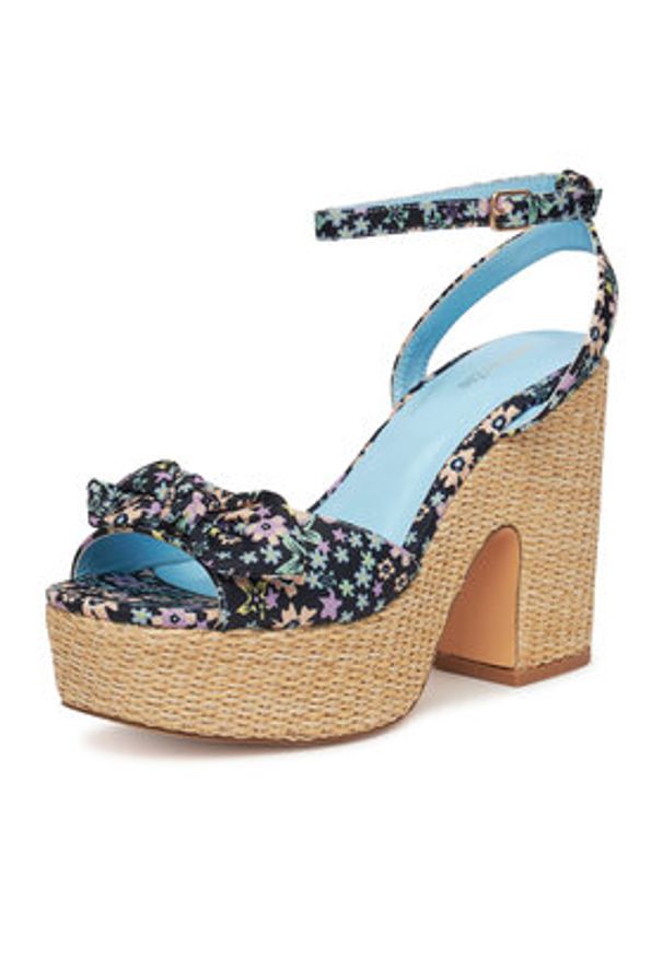 DeeZee Espadryle RT2206125 Czarny. Kolor: czarny. Materiał: materiał
