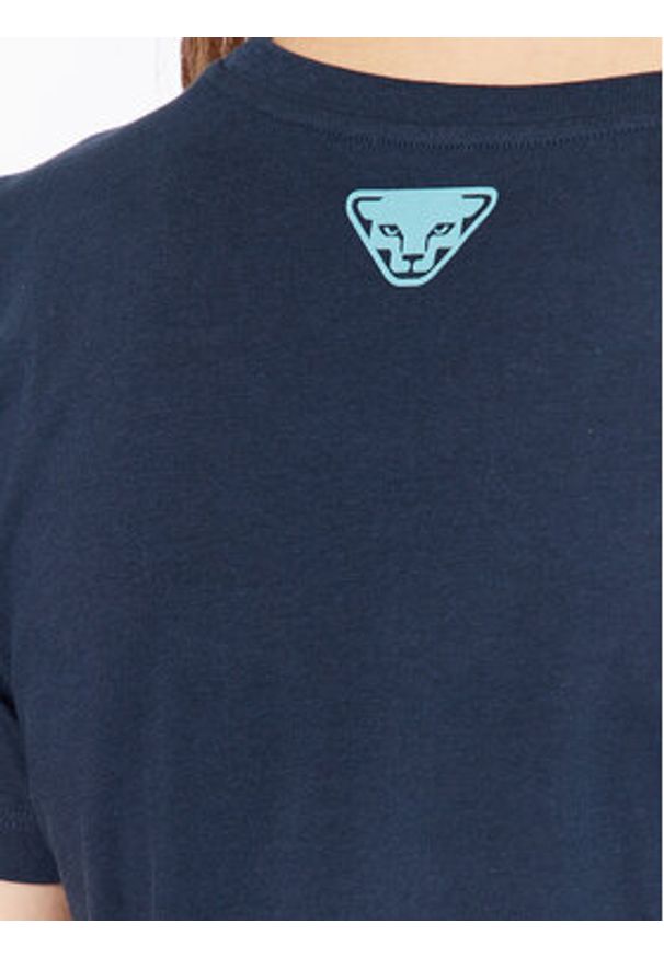 Dynafit Koszulka techniczna Graphic 08-0000070999 Granatowy Regular Fit. Kolor: niebieski. Materiał: bawełna