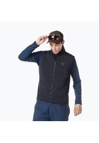 Bezrękawnik męski Rossignol Opside Vest. Kolor: czarny. Długość rękawa: bez rękawów. Sport: turystyka piesza #1