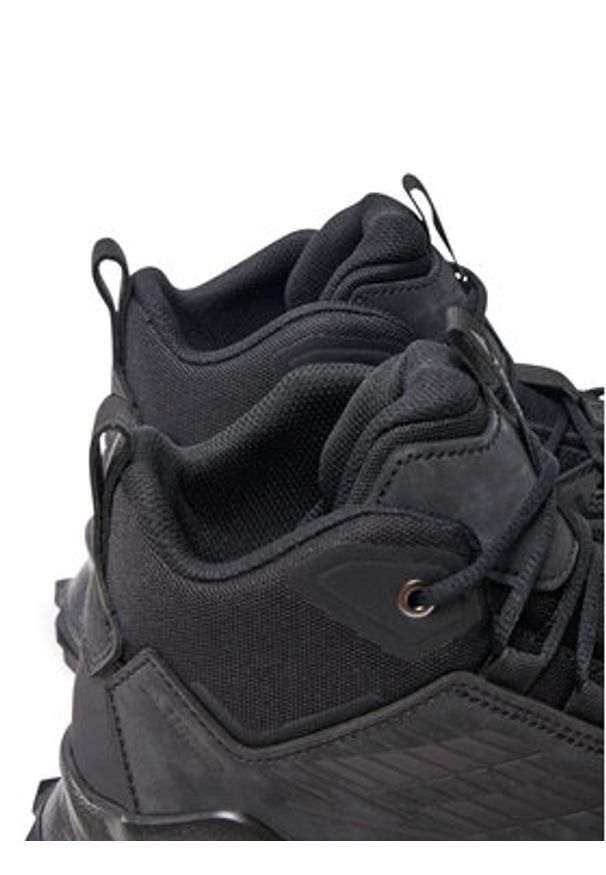 Adidas - adidas Trekkingi Terrex Trailmaker 2.0 Mid Leather Hiking ID0890 Czarny. Kolor: czarny. Materiał: skóra, nubuk