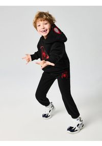 Sinsay - Spodnie jogger Spider-Man - czarny. Kolor: czarny #1