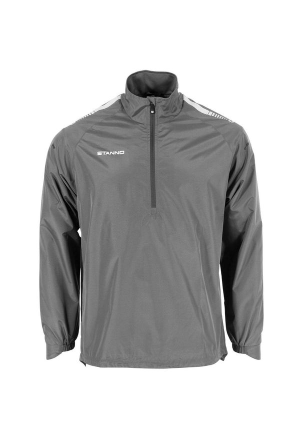 STANNO - Wodoodporna kurtka z zamkiem błyskawicznym Stanno First. Kolor: wielokolorowy, szary, czarny