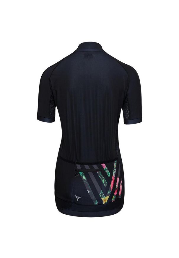 Silvini - Koszulka rowerowa (z krótkim rękawem) damska SILVINI Women Jersey CALNIA. Kolor: czarny, brązowy, zielony, wielokolorowy. Materiał: jersey. Długość rękawa: krótki rękaw. Długość: krótkie