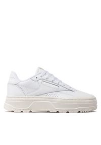 Reebok Sneakersy Club C Double Geo H69140 Biały. Kolor: biały. Materiał: materiał. Model: Reebok Classic, Reebok Club #3