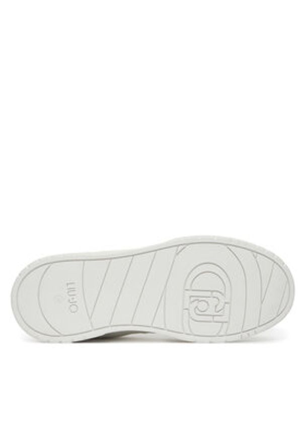 Liu Jo Sneakersy Me 04 BA5039 PX625 Biały. Kolor: biały. Materiał: skóra