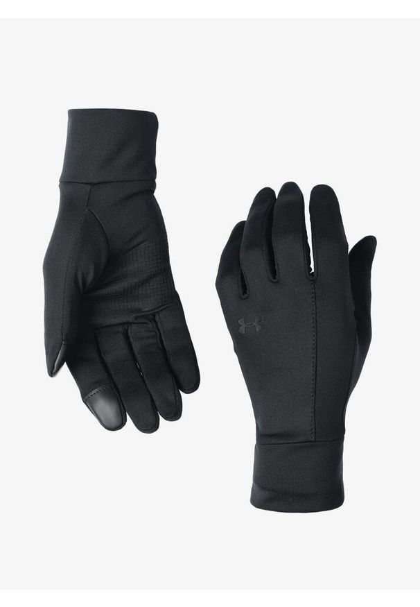 Rękawiczki biegowe damskie Under Armour Storm Liner. Kolor: czarny. Sport: bieganie