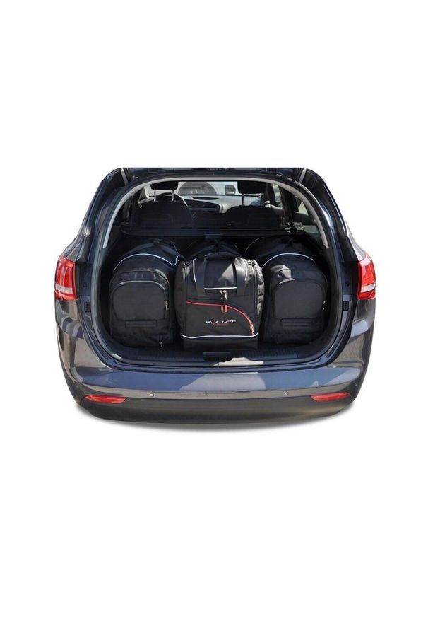 KJUST - Torby Do Bagażnika Kia Cee'D Kombi 2012-2018 4Szt Kjust. Kolor: czarny. Styl: sportowy