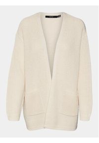 Vero Moda Kardigan Fabulous 10297806 Beżowy Regular Fit. Kolor: beżowy. Materiał: syntetyk #5