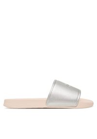 Klapki Calvin Klein. Kolor: srebrny #1