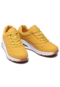 skechers - Skechers Sneakersy Uno Stand On Air 73690/YLW Żółty. Kolor: żółty. Materiał: skóra #5