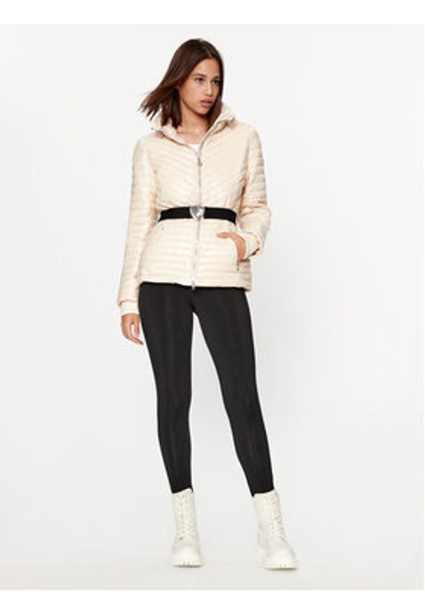 EA7 Emporio Armani Kurtka zimowa 6RTB12 TNEQZ 1707 Écru Regular Fit. Materiał: syntetyk. Sezon: zima