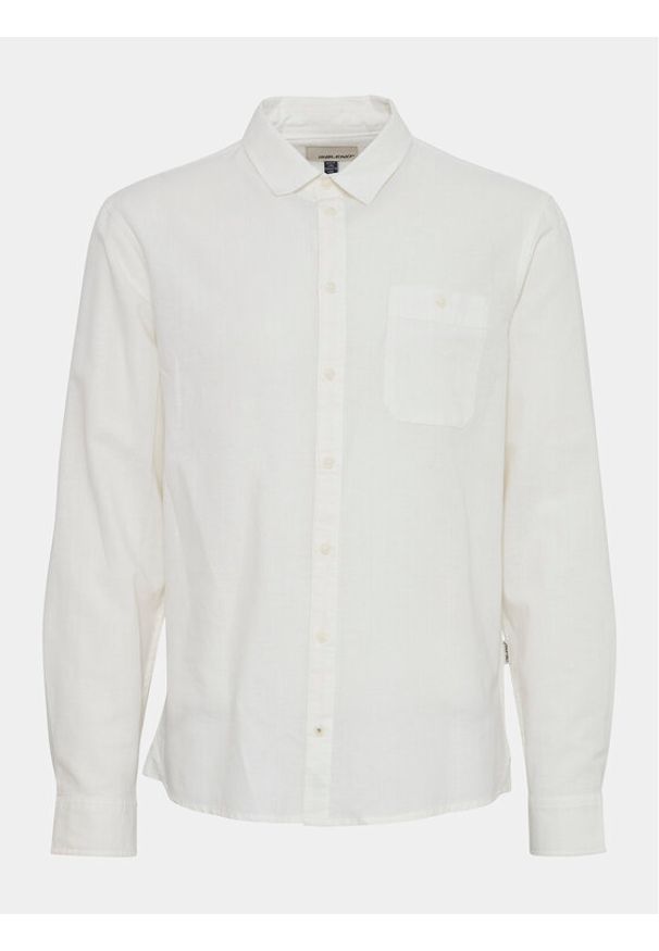 Blend Koszula 20716367 Biały Slim Fit. Kolor: biały. Materiał: bawełna