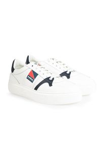Baldinini Sneakersy | 097900XVIVI | Mężczyzna | Biały. Kolor: biały. Materiał: skóra. Wzór: aplikacja #1