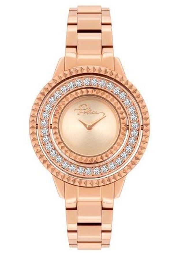 Zegarek Damski Police PL-16037BS - Różowe Złoto. Kolor: różowy, złoty, wielokolorowy