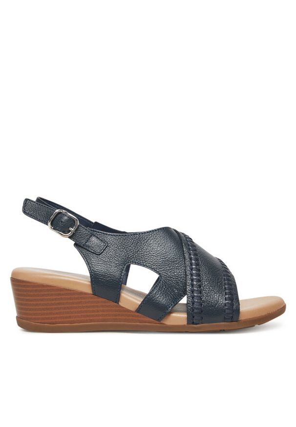 Lasocki Sandały WB-ELIA-03 Granatowy. Kolor: niebieski. Materiał: skóra