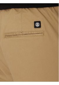 Element Spodnie materiałowe Chillin Classic ELYNP00153 Brązowy Regular Fit. Kolor: brązowy. Materiał: bawełna #5