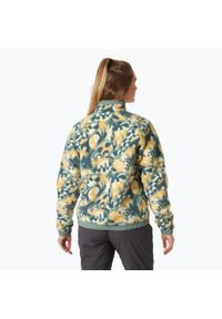 Bluza damska Helly Hansen Imperial Printed Pile Snap. Kolor: zielony