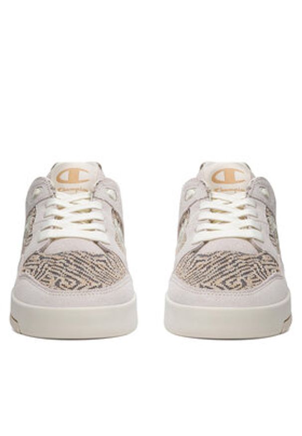 Champion Sneakersy ZN80 LOW MINDFUL S1170-WW017 Beżowy. Kolor: beżowy. Materiał: zamsz, skóra