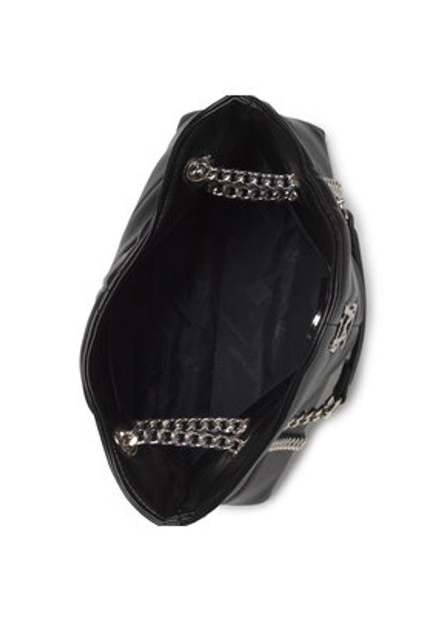 Steve Madden Torebka Bbelzer SM13000707-020002-BLK Czarny. Kolor: czarny. Materiał: skórzane