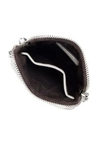 Wittchen - Minitorebka skórzana z kieszenią z przodu. Kolor: biały. Wzór: haft, aplikacja. Dodatki: z haftem. Materiał: skórzane. Styl: elegancki, sportowy #2