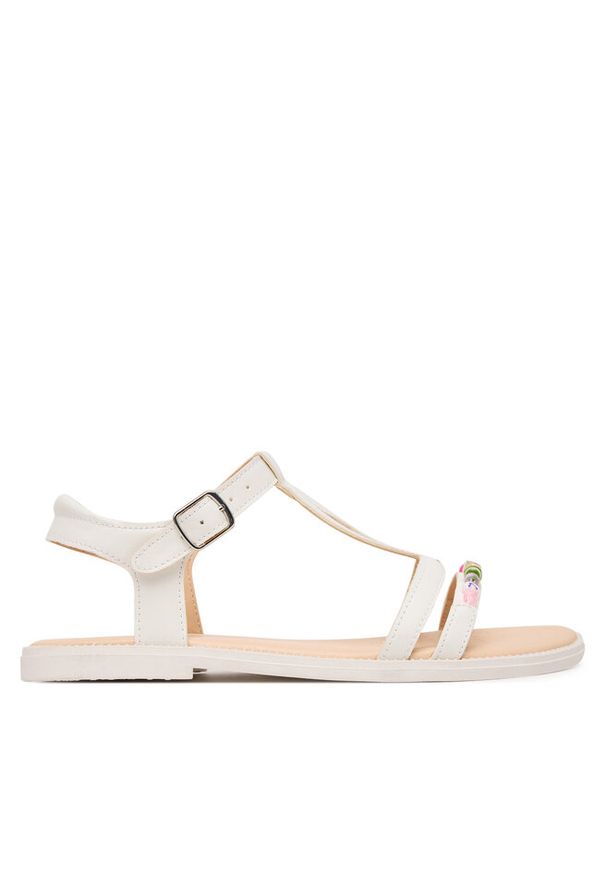 Sandały Geox. Kolor: biały