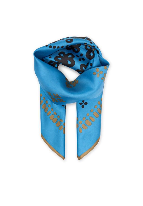 Chusta Weekend Max Mara. Kolor: niebieski