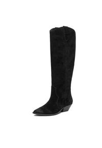 Badura Kowbojki EO-V365-206 Czarny. Kolor: czarny. Materiał: zamsz, skóra #6