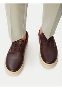 Clarks Półbuty Polden Lace 26184960 Brązowy. Kolor: brązowy. Materiał: skóra #2