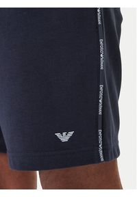 Emporio Armani Underwear Szorty sportowe EM000495 AF18887 UB102 Granatowy Regular Fit. Kolor: niebieski. Materiał: bawełna. Styl: sportowy #2