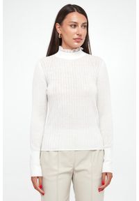 Twinset Milano - Sweter damski z falbaną TWINSET #4