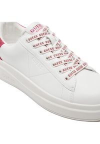 Guess Sneakersy Elbina FLTELB LEA12 Biały. Kolor: biały. Materiał: skóra #3
