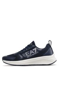 EA7 Emporio Armani Sneakersy X8X125 XK303 R649 Granatowy. Kolor: niebieski. Materiał: materiał #2