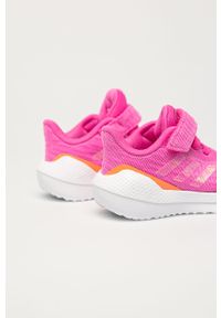 adidas Performance - Buty dziecięce Run EL. Nosek buta: okrągły. Zapięcie: rzepy. Kolor: różowy. Materiał: syntetyk, materiał, guma. Szerokość cholewki: normalna. Sport: bieganie #4
