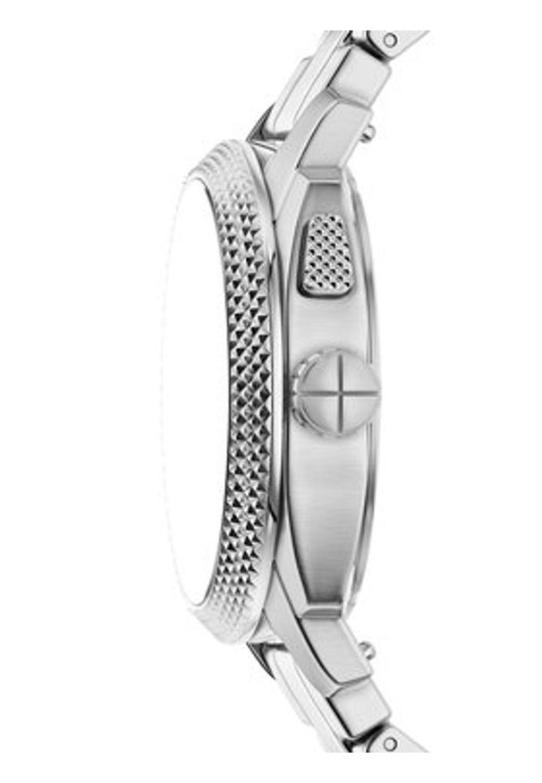 Fossil Zegarek Machine Big Tic FS6155 Srebrny. Kolor: srebrny