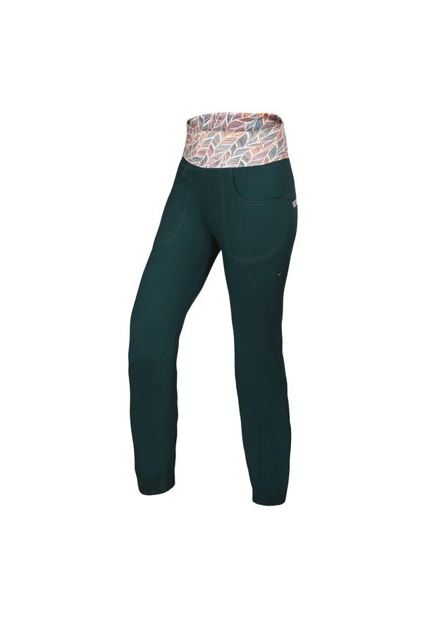 OCUN - Spodnie wspinaczkowe damskie Ocun Sansa Pants. Kolor: zielony