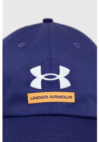 Under Armour czapka z daszkiem Branded kolor granatowy z aplikacją. Kolor: niebieski. Materiał: tkanina. Wzór: aplikacja #4