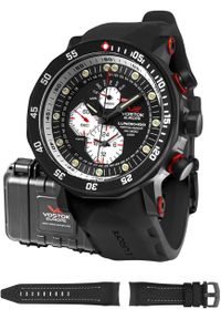 Zegarek męski Vostok Europe YM86-620C635S czarny. Kolor: czarny #1
