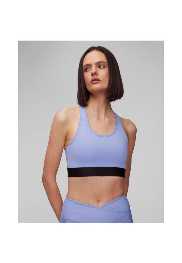 CASALL - Stanik Casall Graphic Sports Bra. Kolor: niebieski. Sport: joga i pilates