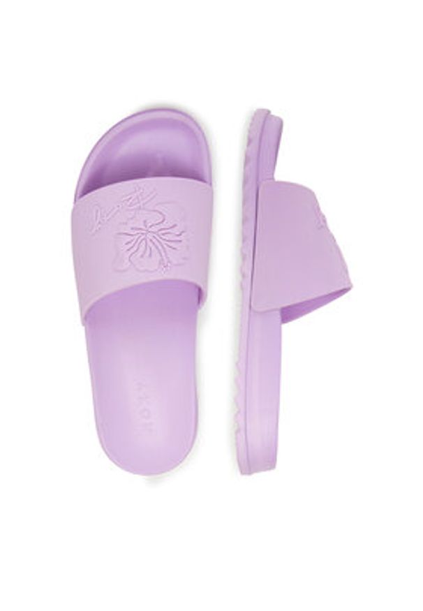 Roxy Klapki P4047536K Fioletowy. Kolor: fioletowy. Materiał: syntetyk