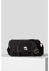Karl Lagerfeld torebka kolor czarny. Kolor: czarny. Rodzaj torebki: na ramię #1