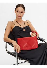 Calvin Klein Torebka Re-Lock Quilt Shoulder Bag K60K611021 Czerwony. Kolor: czerwony. Materiał: skórzane #5