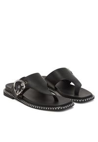 Karl Lagerfeld - KARL LAGERFELD Japonki Kleo KL81325 Czarny. Kolor: czarny. Materiał: skóra #2