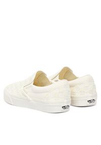 Vans Tenisówki Classic Slip-On VN000D6YC131 Kremowy. Zapięcie: bez zapięcia. Kolor: kremowy. Materiał: materiał #6