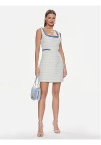 Guess Sukienka codzienna W4RK16 WFWV2 Błękitny Bodycon Fit. Okazja: na co dzień. Kolor: niebieski. Materiał: syntetyk. Typ sukienki: proste, bodycon. Styl: casual #5
