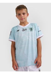 4f - 4F Koszulka klubowa wyjazdowa z sezonu 2025/26 dziecięca 4F x Piast Gliwice - multikolor 146/152 (10-12 lat). Kolor: wielokolorowy. Materiał: włókno, dzianina. Długość: długie. Sezon: lato. Styl: klasyczny, sportowy