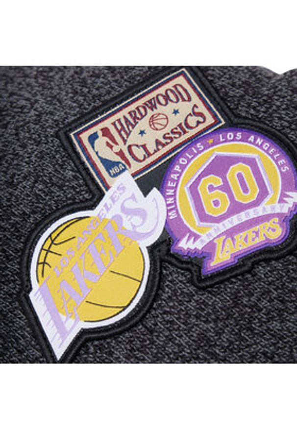 Mitchell & Ness Czapka Logo Patch HCFK4341 Czarny. Kolor: czarny. Materiał: materiał, akryl